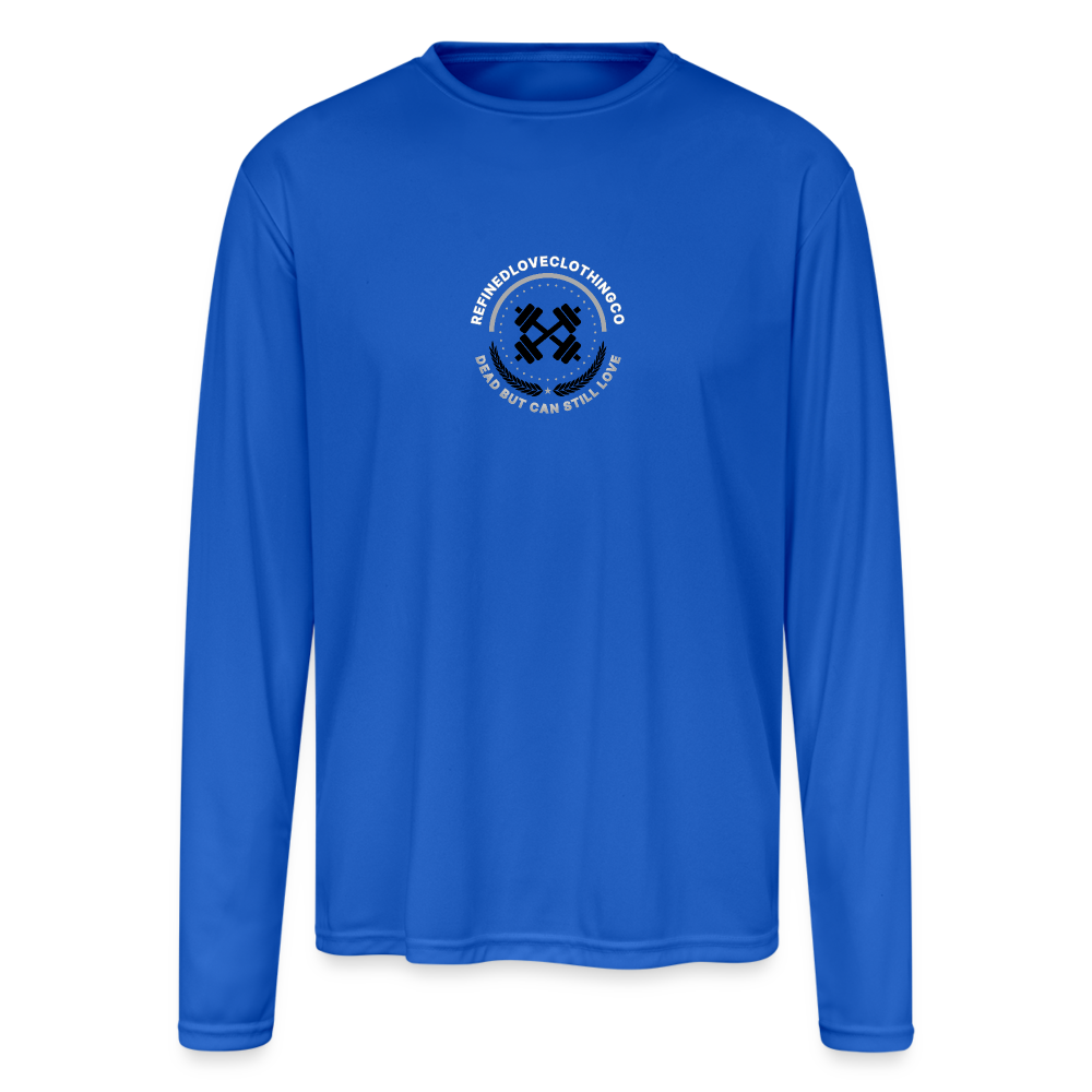 Upfront moisture wicking (Motivation) - royal blue