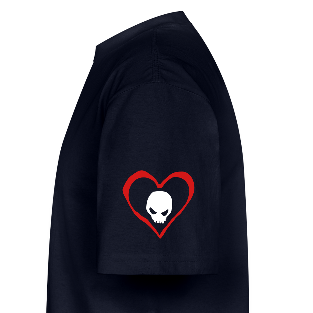 Unisex Oversized Heavyweight T-Shirt - navy