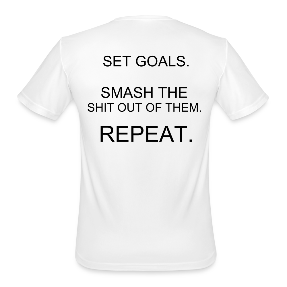 Men’s Moisture Wicking Performance T-Shirt - white