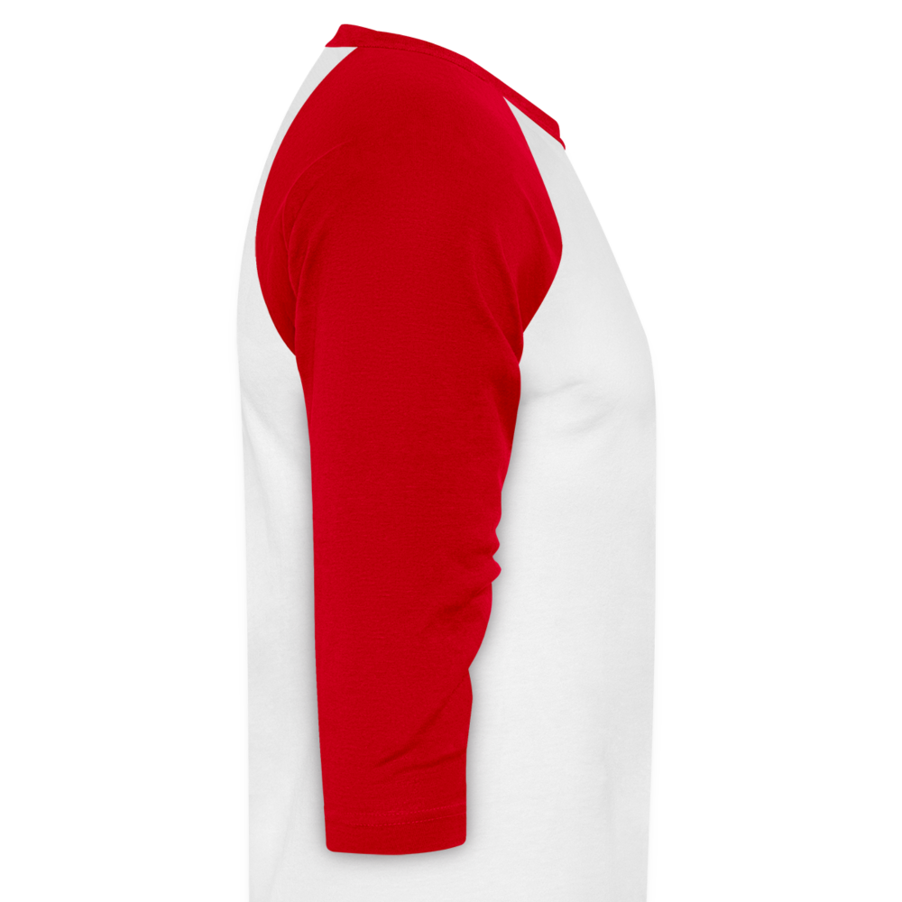 Baseball T-Shirt - white/red