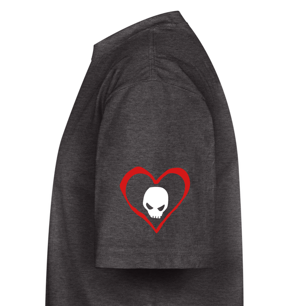Unisex Oversized Heavyweight T-Shirt - charcoal grey