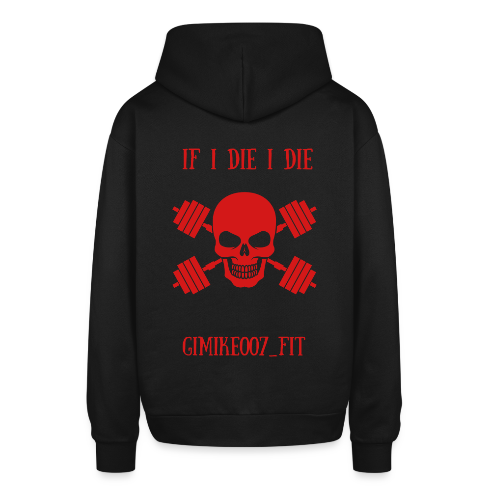 Oversized Hoodie(Gimike007_fit) - black