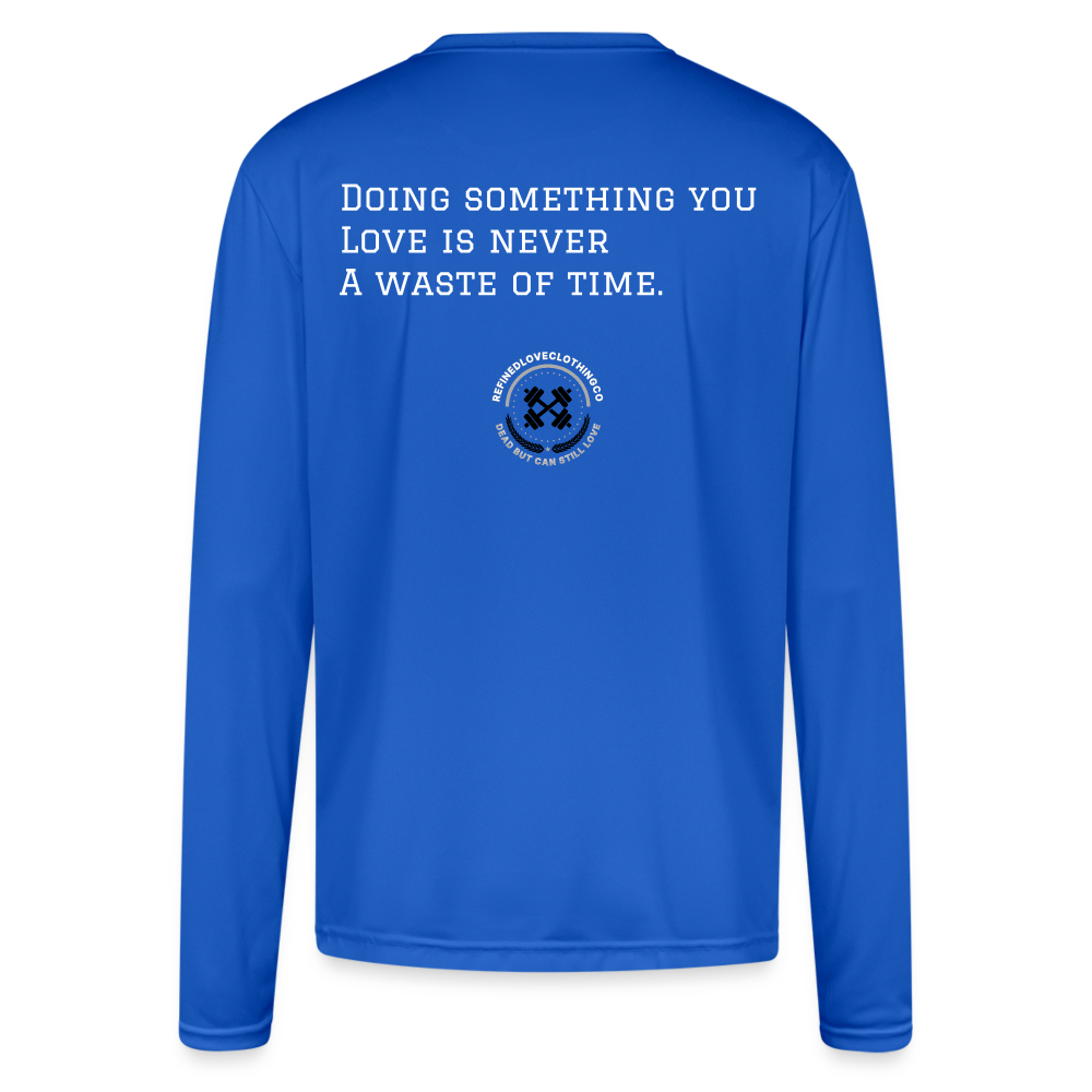 Upfront moisture wicking (Motivation) - royal blue