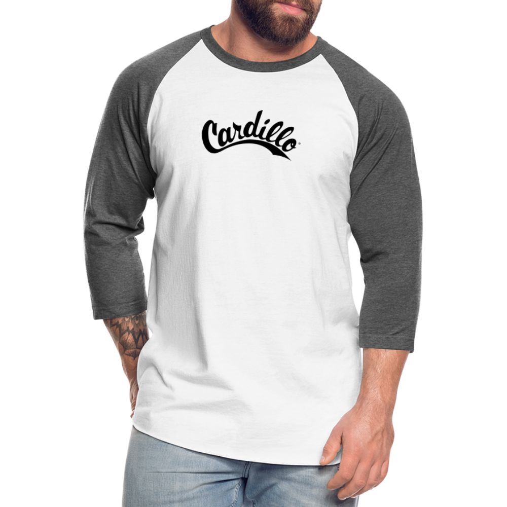 Baseball T-Shirt - white/charcoal