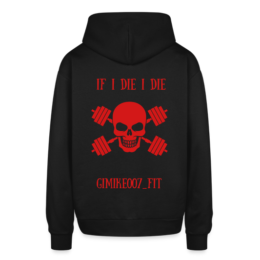 Oversized Hoodie(Gimike007_fit) - black