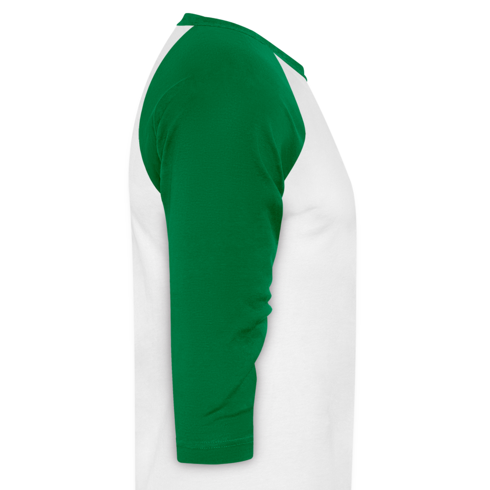 Baseball T-Shirt - white/kelly green