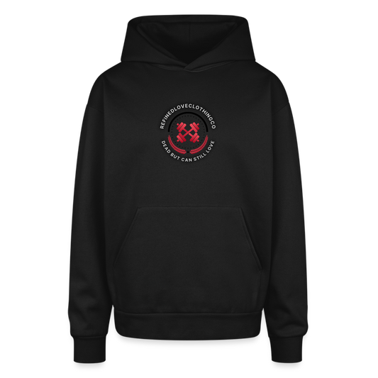 Oversized Hoodie(Gimike007_fit) - black