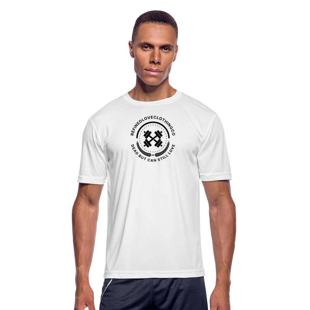 Men’s Moisture Wicking Performance T-Shirt - white