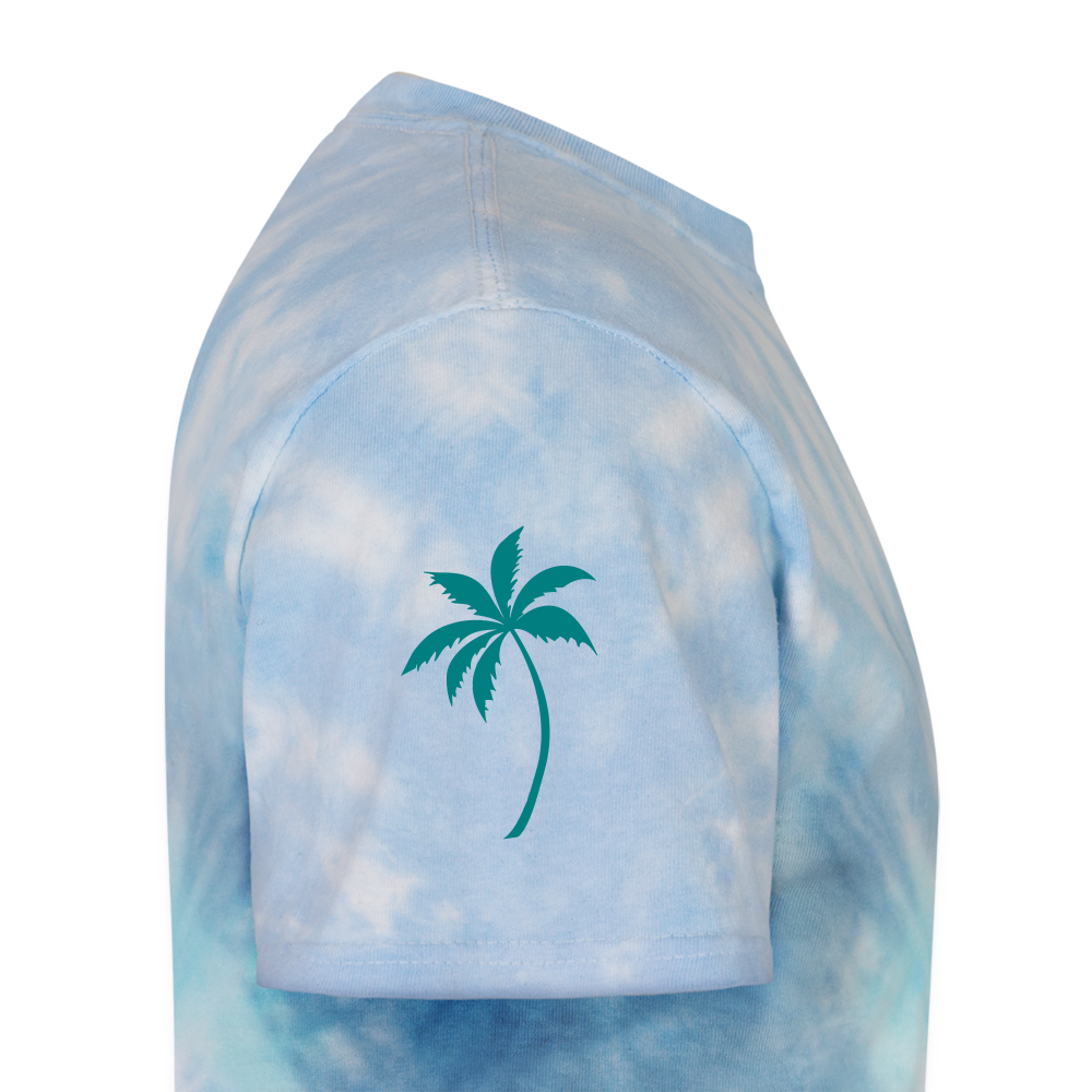 Unisex Tie Dye T-Shirt - blue lagoon