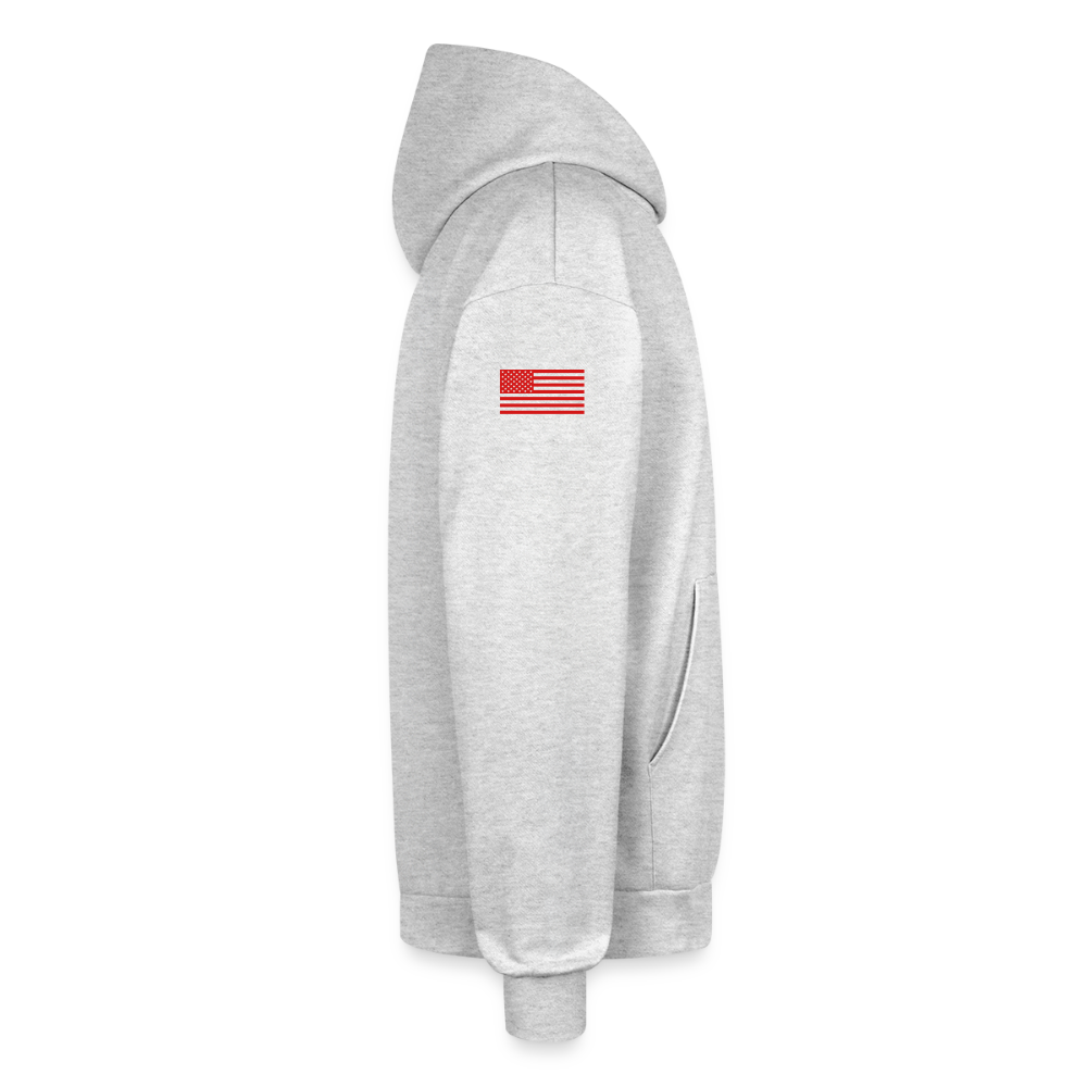 Oversized Hoodie(Gimike007_fit) - heather grey