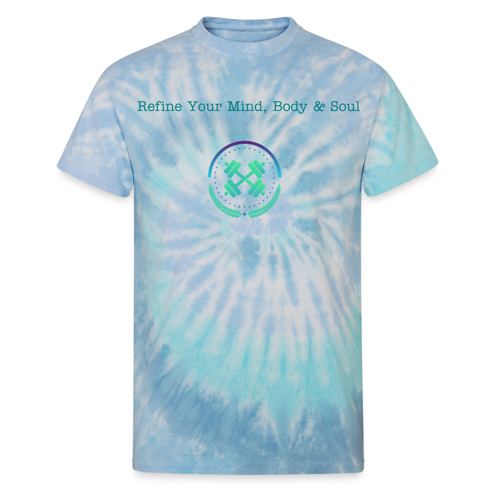 Unisex Tie Dye T-Shirt - blue lagoon