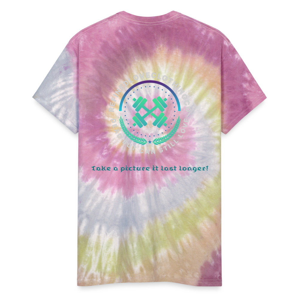 Unisex Tie Dye T-Shirt - Desert Rose