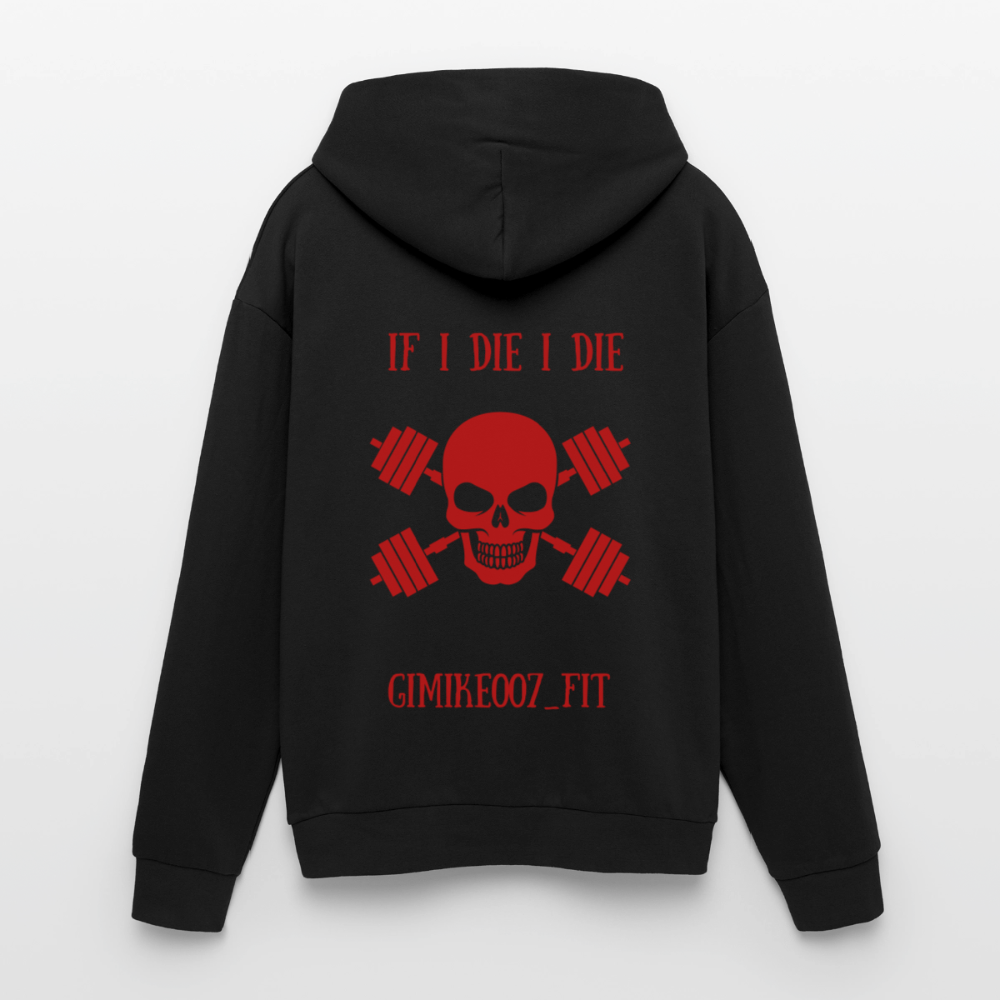 Oversized Hoodie(Gimike007_fit) - black