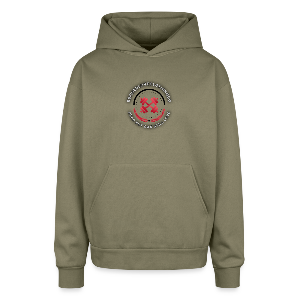 Oversized Hoodie(Gimike007_fit) - olive