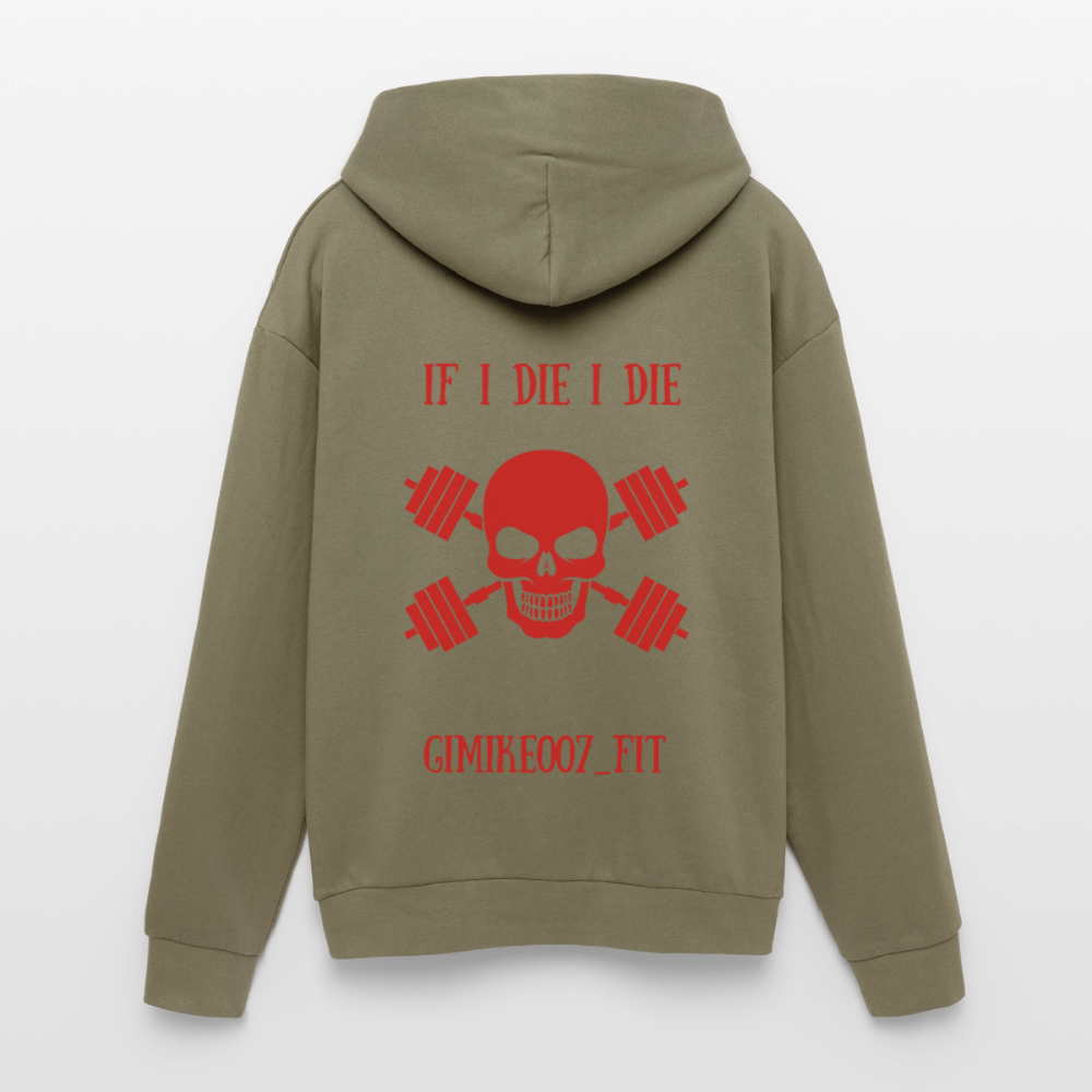 Oversized Hoodie(Gimike007_fit) - olive