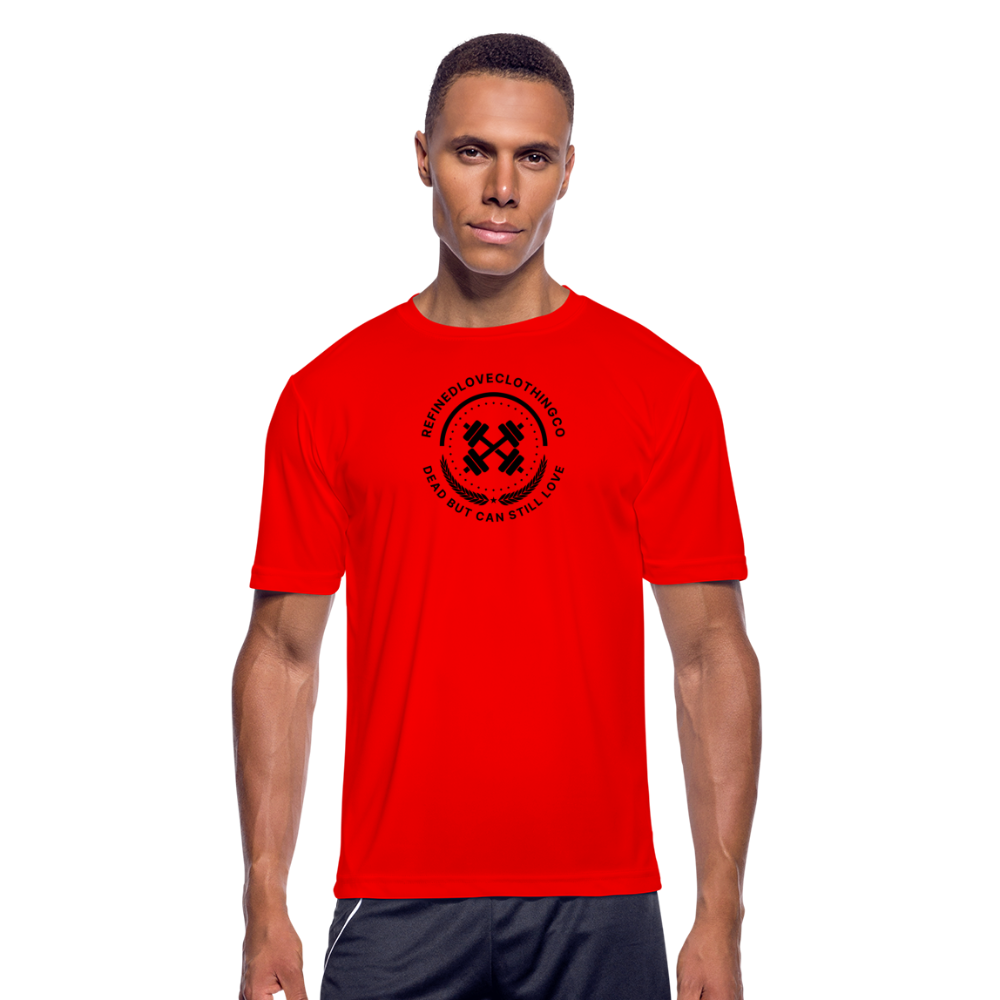 Men’s Moisture Wicking Performance T-Shirt - red