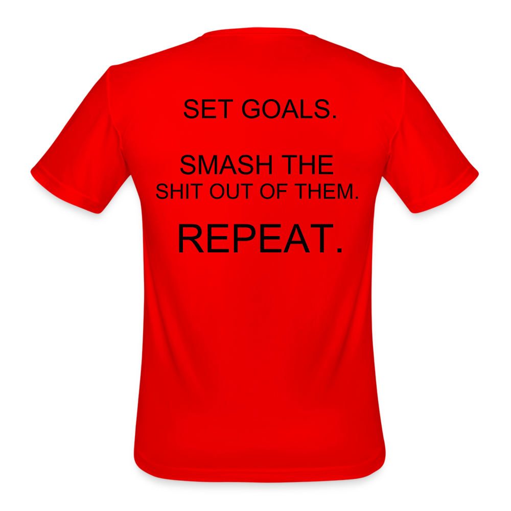 Men’s Moisture Wicking Performance T-Shirt - red