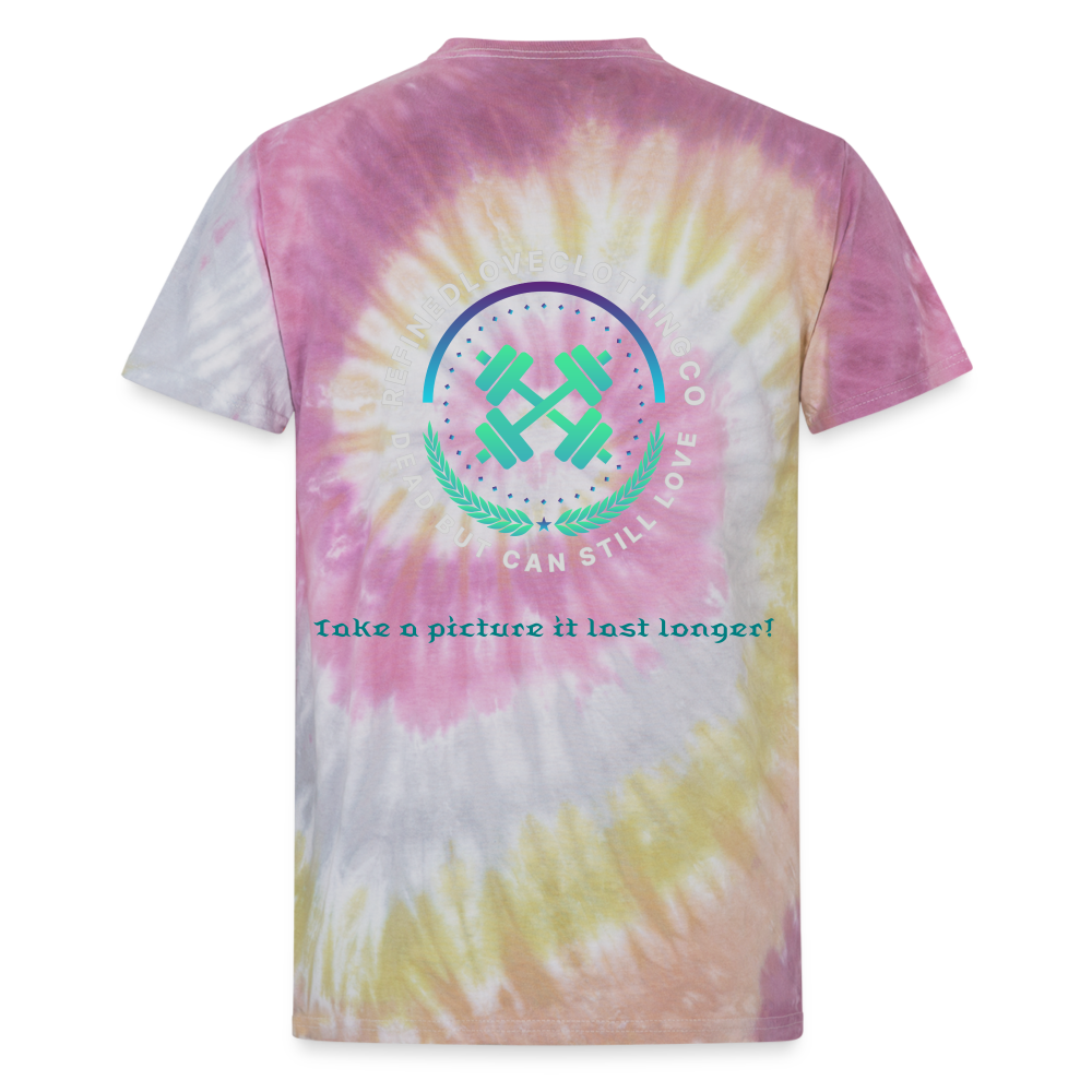 Unisex Tie Dye T-Shirt - Desert Rose