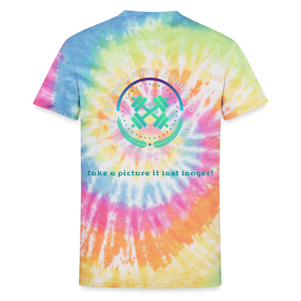 Unisex Tie Dye T-Shirt - rainbow