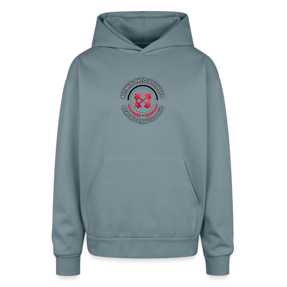 Oversized Hoodie(Gimike007_fit) - stone blue