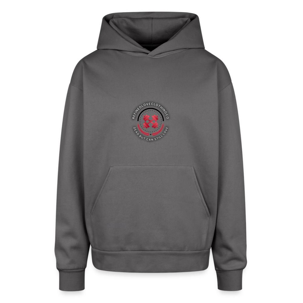 Demon Time Edition Oversized Hoodie - graphite gray