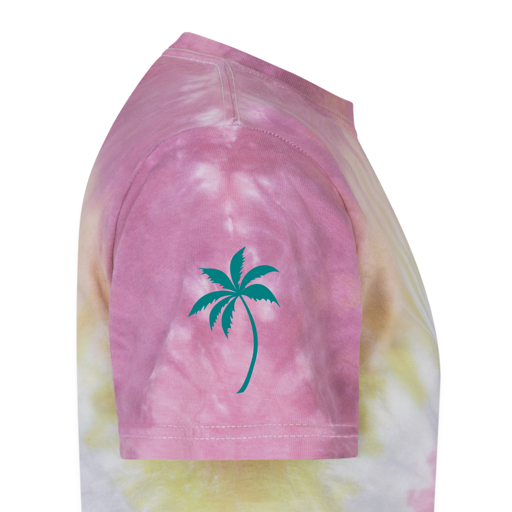 Unisex Tie Dye T-Shirt - Desert Rose