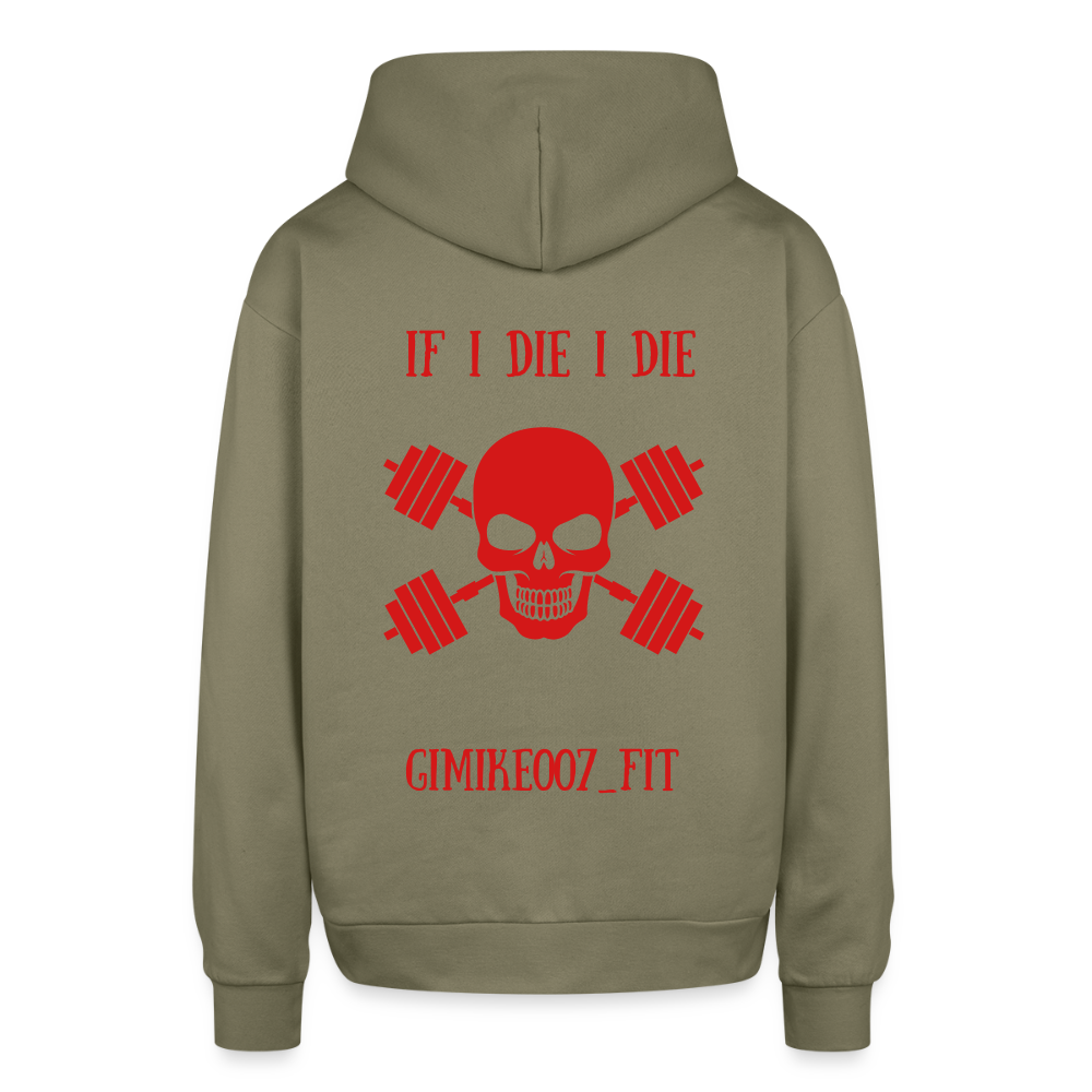 Oversized Hoodie(Gimike007_fit) - olive