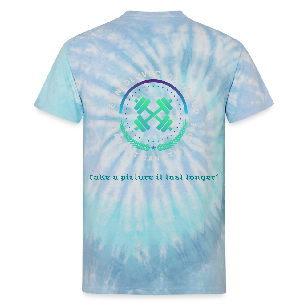 Unisex Tie Dye T-Shirt - blue lagoon