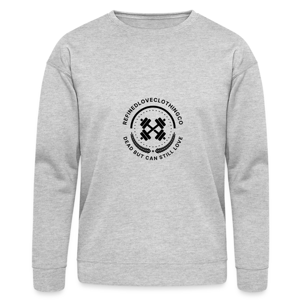 Bella + Canvas Unisex Sweatshirt - heather gray