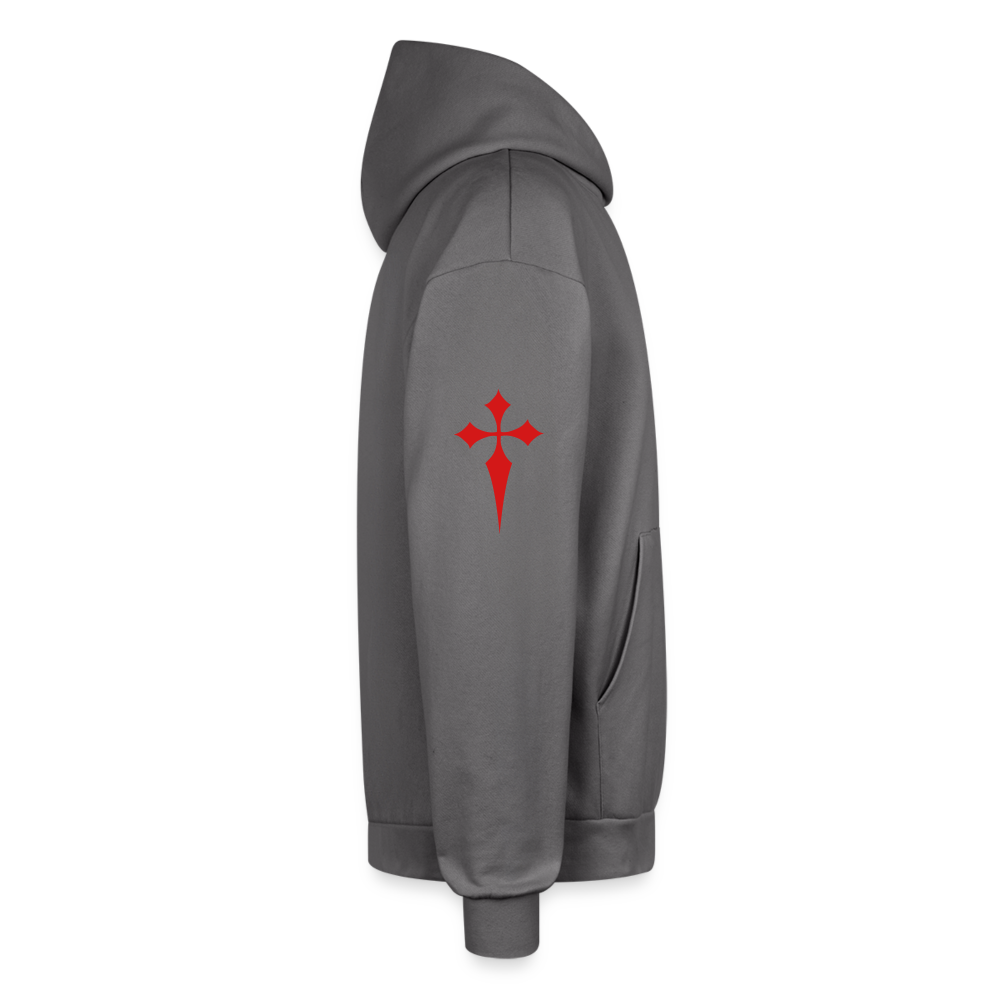 Demon Time Edition Oversized Hoodie - graphite gray