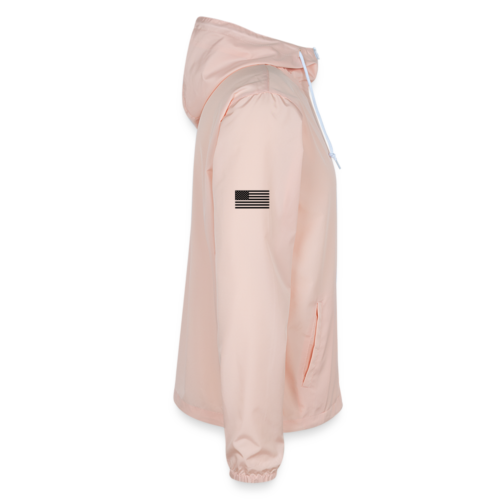Unisex Lightweight Windbreaker Jacket (Boston) - blush pink 