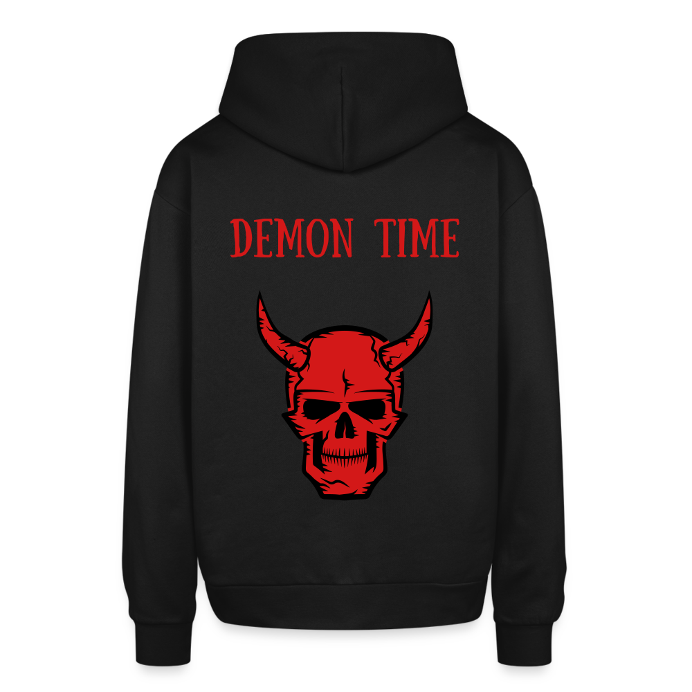 Demon Time Edition Oversized Hoodie - black