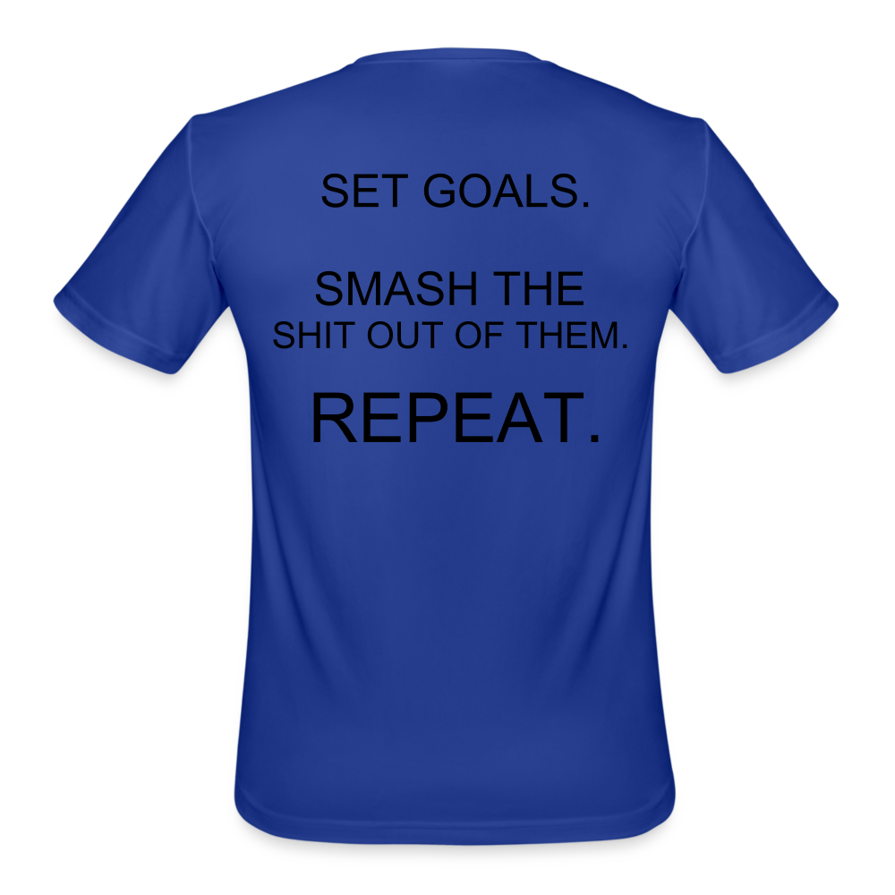 Men’s Moisture Wicking Performance T-Shirt - royal blue