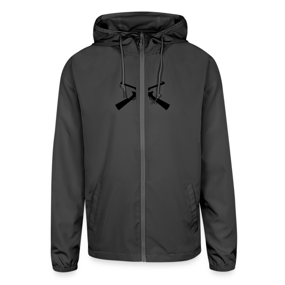 Unisex Lightweight Windbreaker Jacket (Boston) - graphite