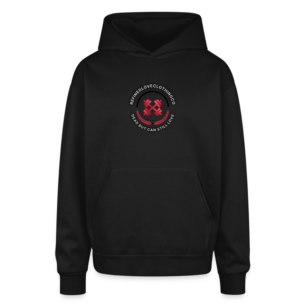 Oversized Hoodie(Gimike007_fit) - black