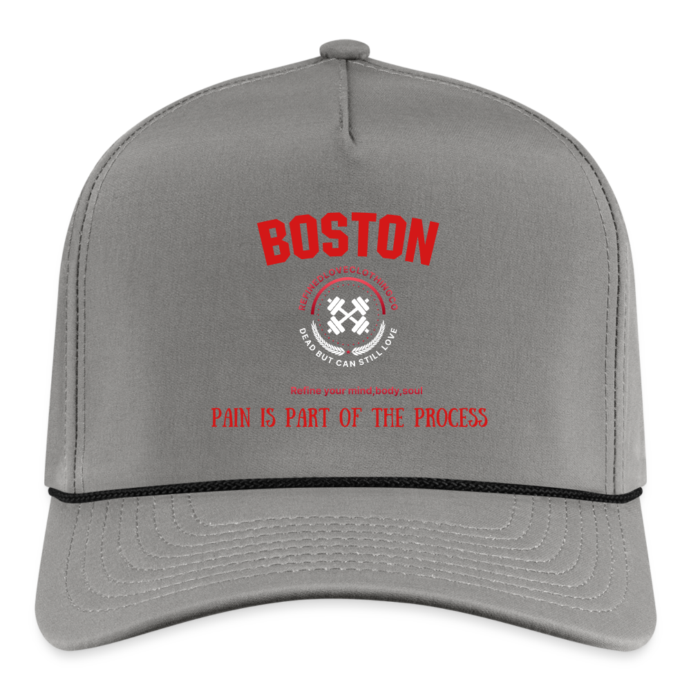 Rope Cap - gray/black