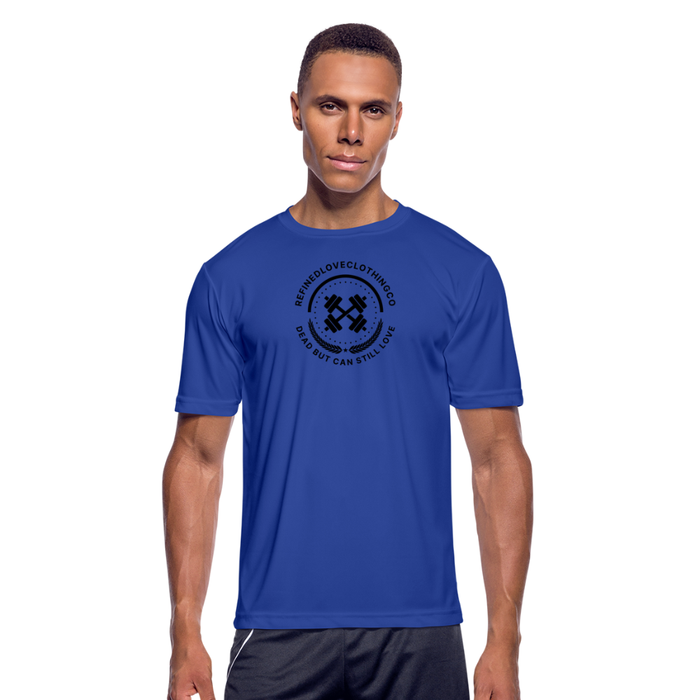 Men’s Moisture Wicking Performance T-Shirt - royal blue