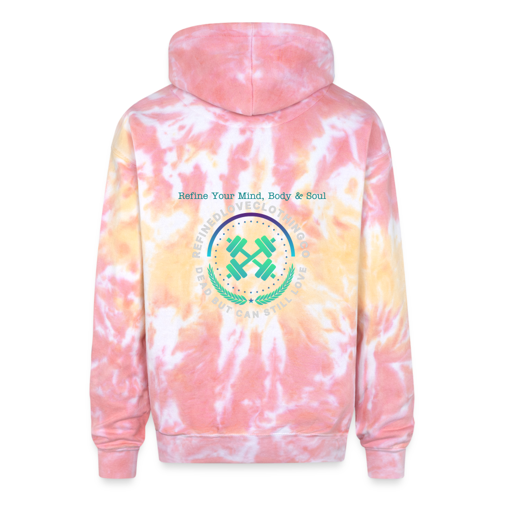 Adult Tie Dye Hoodie - funnel cake