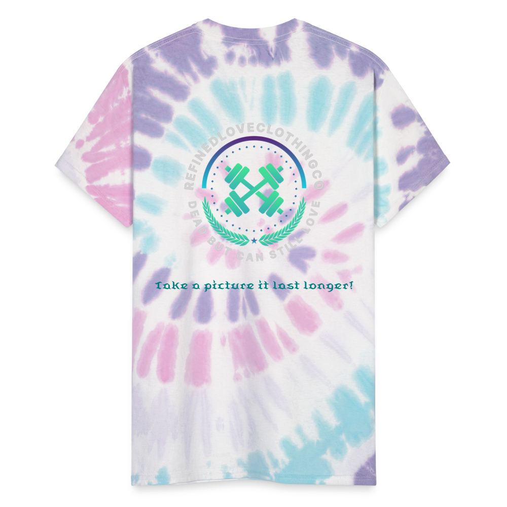 Unisex Tie Dye T-Shirt - Pastel Spiral