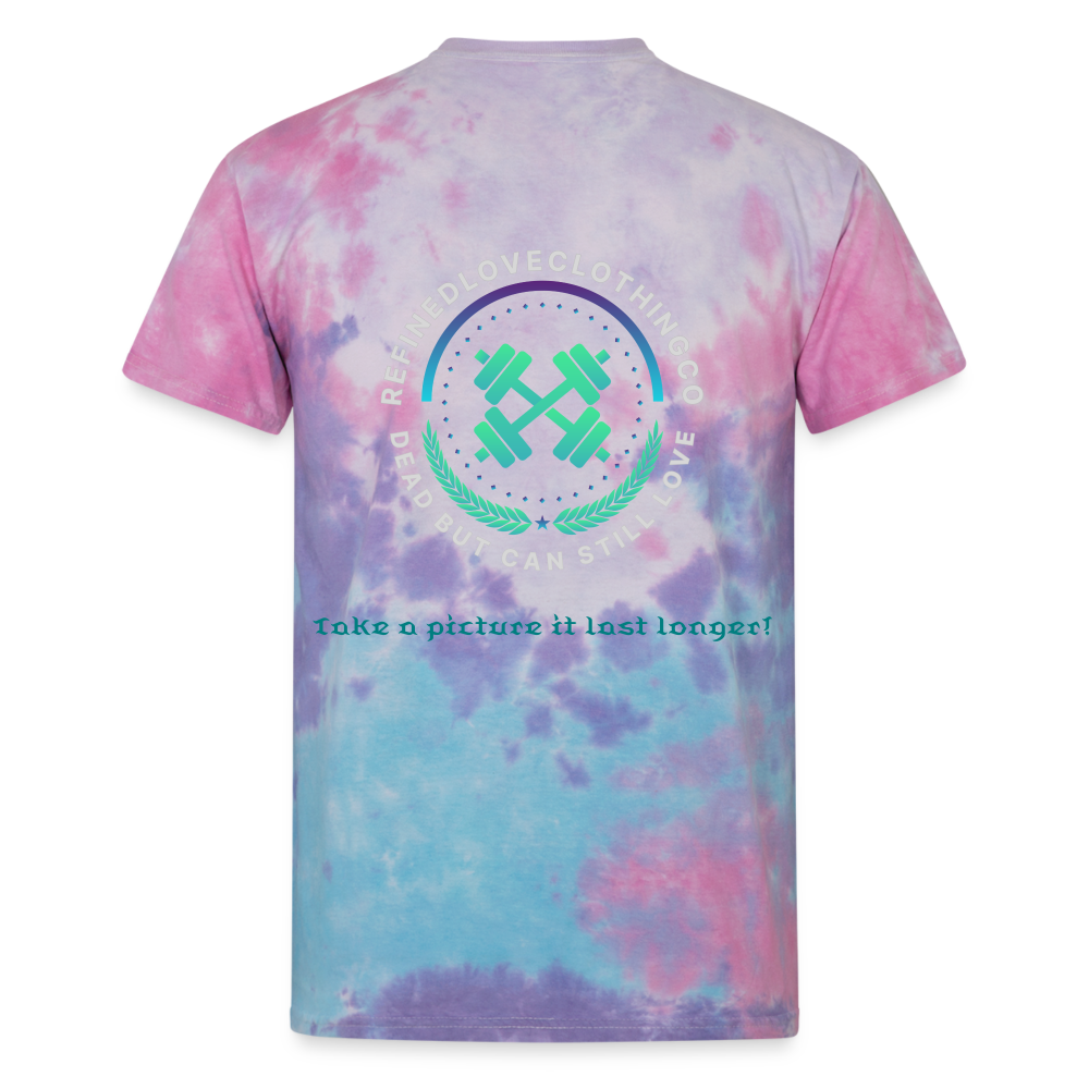 Unisex Tie Dye T-Shirt - cotton candy
