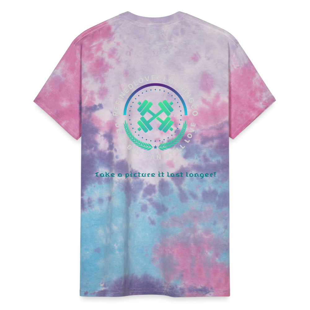Unisex Tie Dye T-Shirt - cotton candy