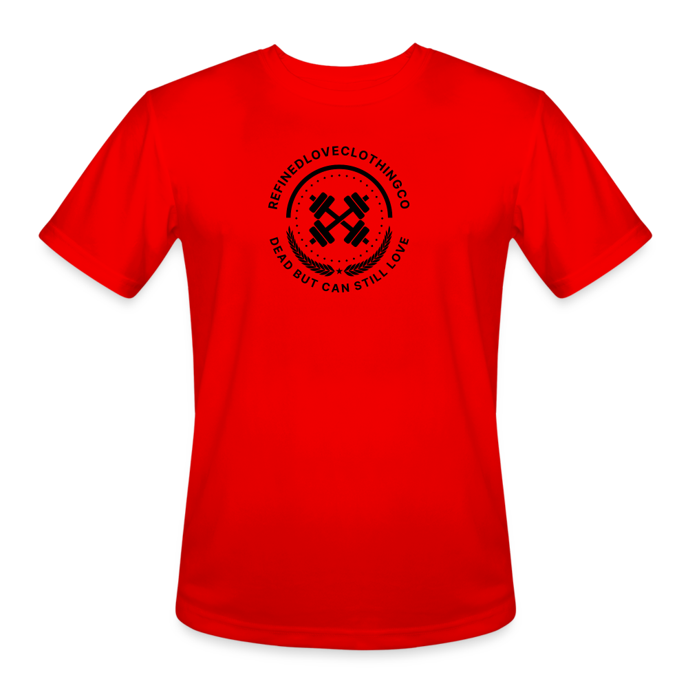 Men’s Moisture Wicking Performance T-Shirt - red