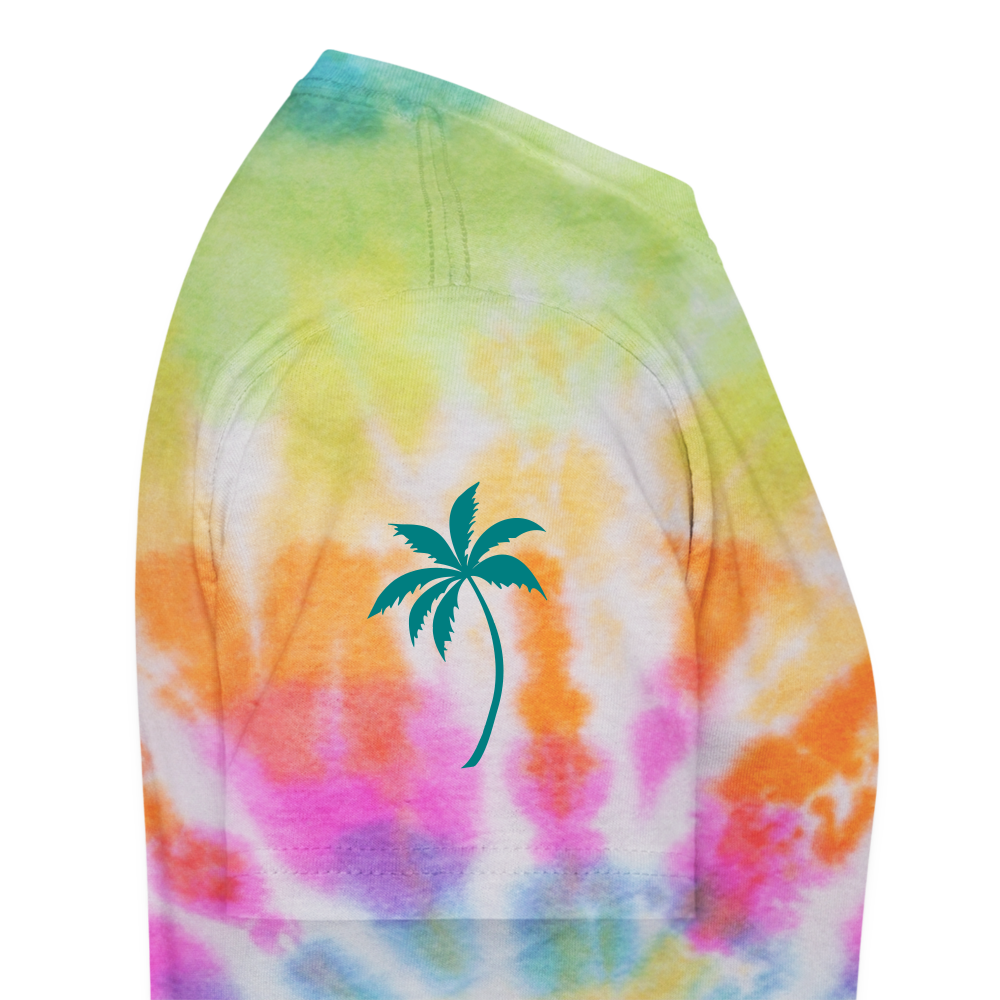 Unisex Tie Dye T-Shirt - rainbow