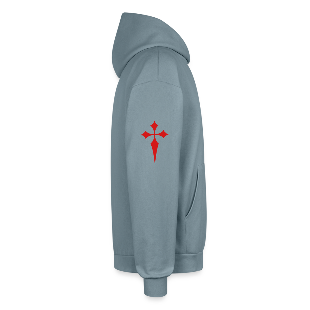 Demon Time Edition Oversized Hoodie - stone blue
