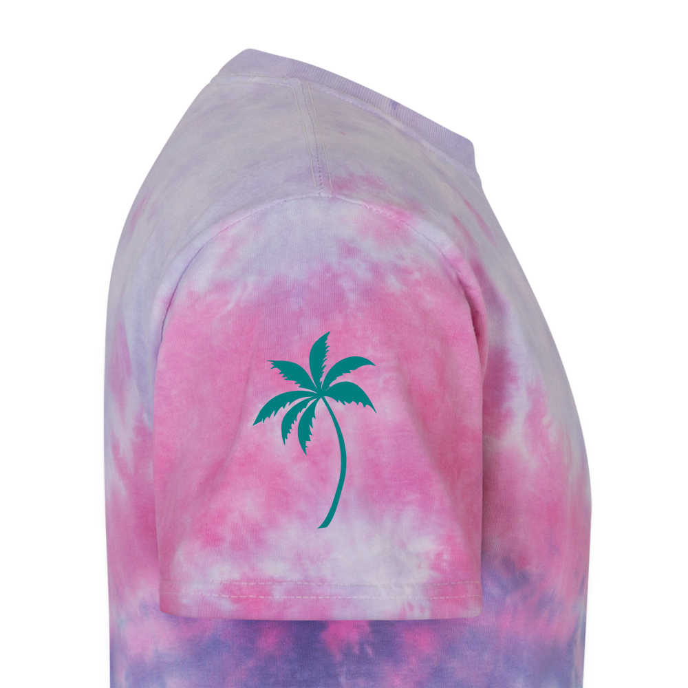 Unisex Tie Dye T-Shirt - cotton candy
