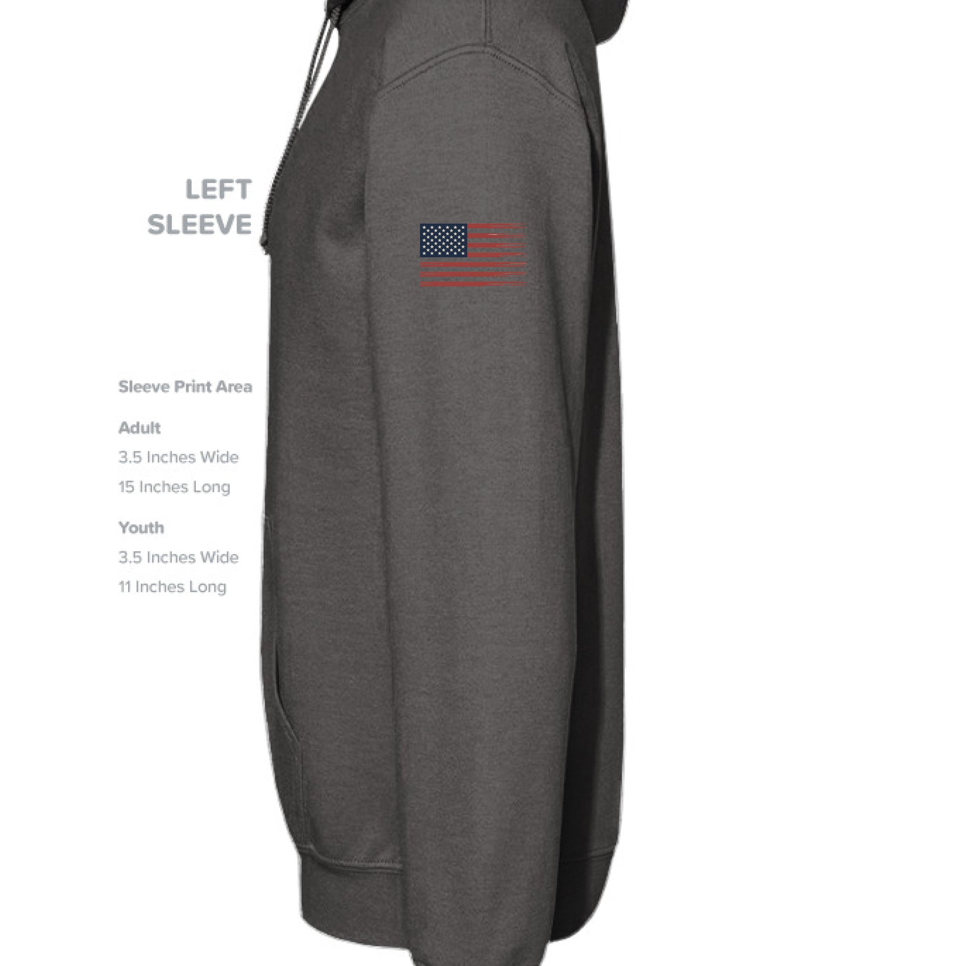 Carbon Heather - SLEEVE_LEFT