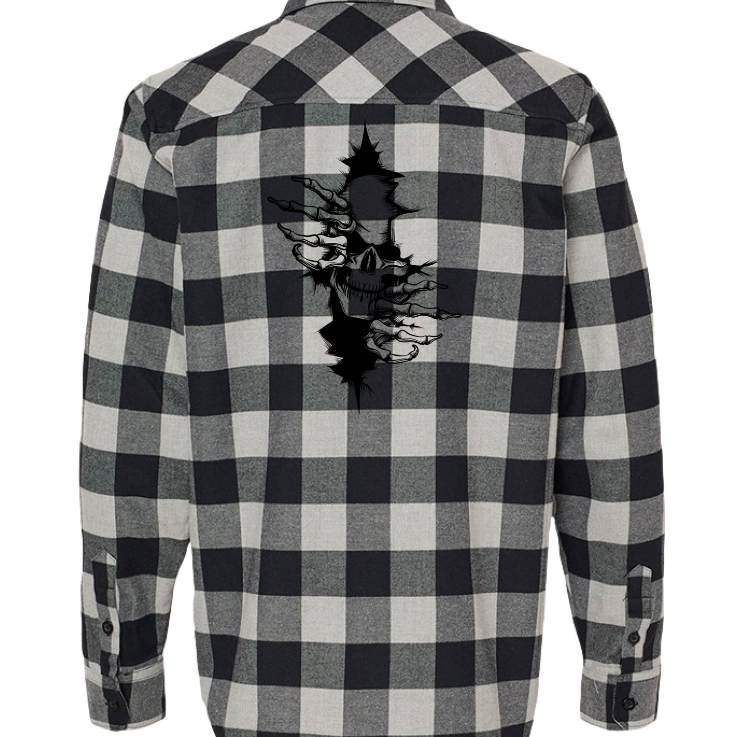 Grey Heather/ Black - BACK