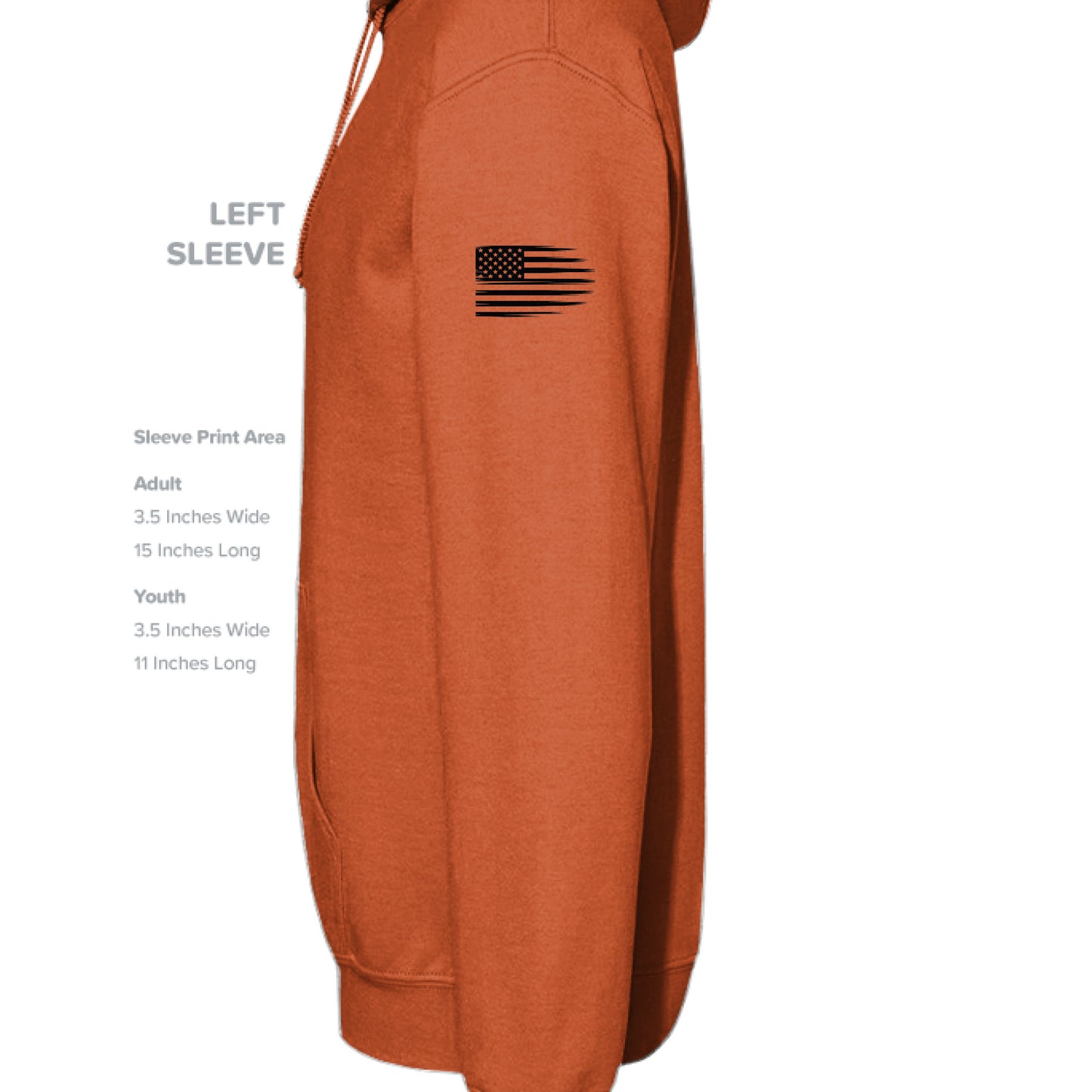 Deep Orange - SLEEVE_LEFT
