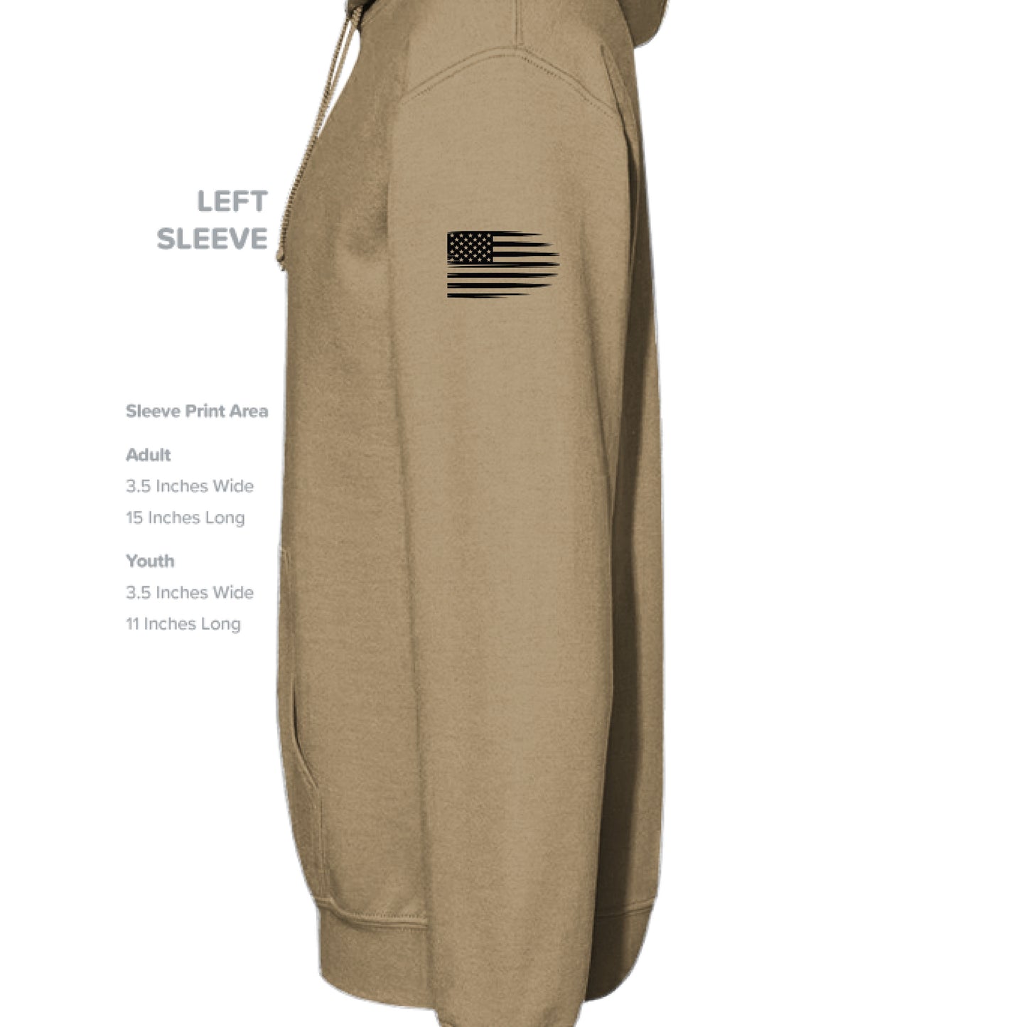 Coyote Brown - SLEEVE_LEFT