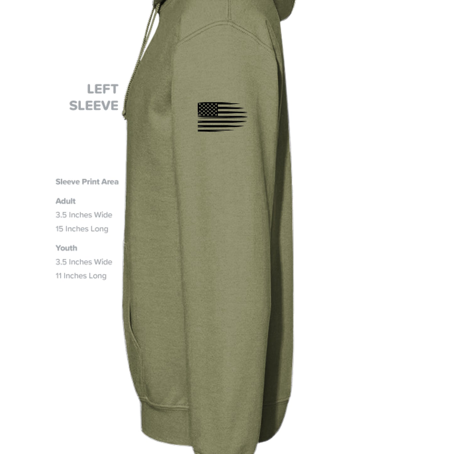 Olive Drab Grn - SLEEVE_LEFT